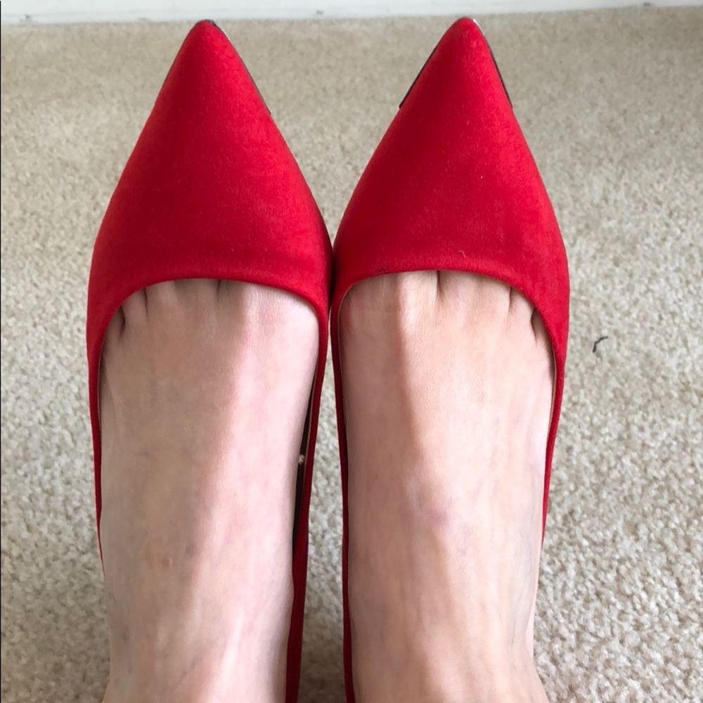 Red shoes
